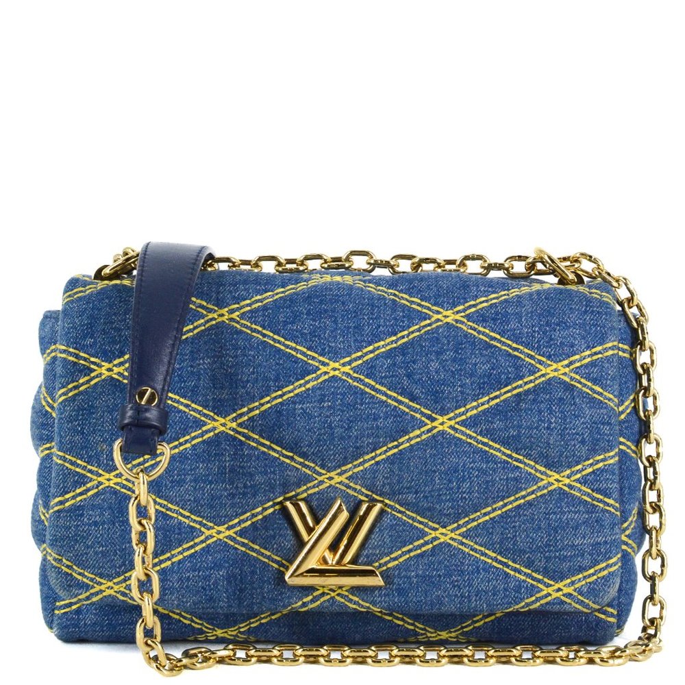 LOUIS VUITTON Denim Malletage GO-14